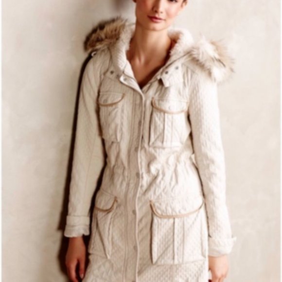 Anthropologie Hei Hei Lunan Anorak Jacket 2P, but fits like a 4. - Picture 3 of 13